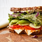 Beast Mode Overstuffed Veggie Sandwich