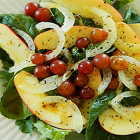 Raw Vegan - Raw Greens and Fruit Salad